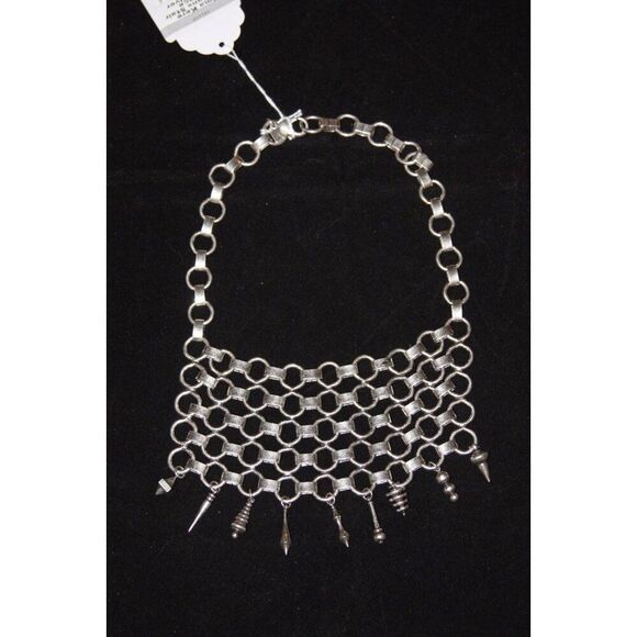 Vilma Kere Design Bib ChainMail Necklace - New - Picture 1 of 5